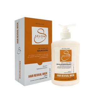 ماسک مو با آبکشی احیاکننده فری سولفات سلوم 400میل