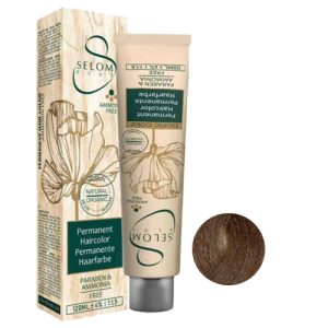 رنگ مو بدون آمونیاک سلوم شماره 0-7 حجم 120 میل رنگ بلوند متوسط